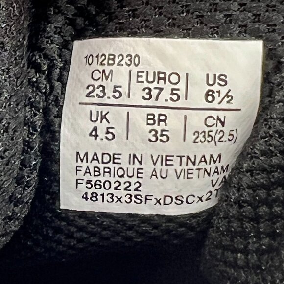 Asics Womens 1012B230 Black Baltic Jewel GEL-Venture 8 Size 6.5 Trail Sneakers - Picture 9 of 9